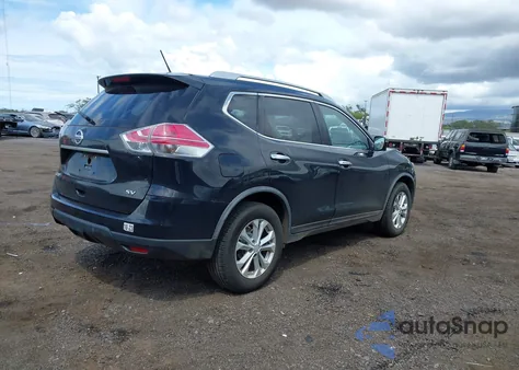 2016 Nissan Rogue Sv from USA, damaged, VIN JN8AT2MT5GW017089